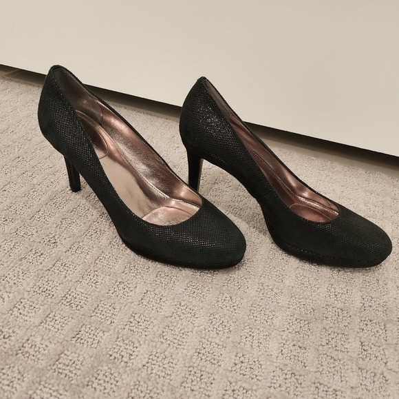 Black Calvin Klein Heels Size 8 - Picture 2 of 5